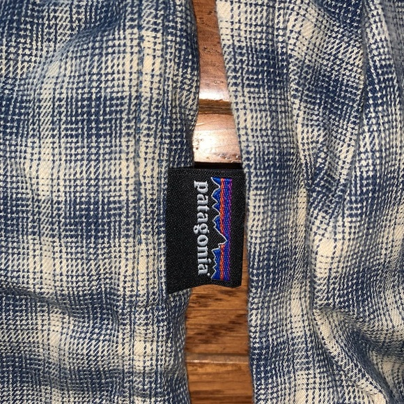 Men’s Patagonia Bluffside slim fit button front Plaid shirt Medium - Picture 3 of 3